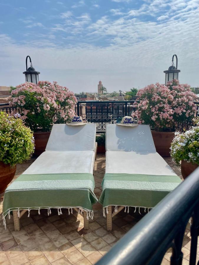 Riad Zouhour Marrakesh Bagian luar foto